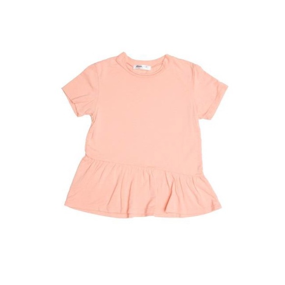 Joah Love Other - !! NWT Joah Love Pink Ruffle Asymmetrical Top Joah Love Other - !! NWT Joah Love Pink Ruffle Asymmetrical Top
